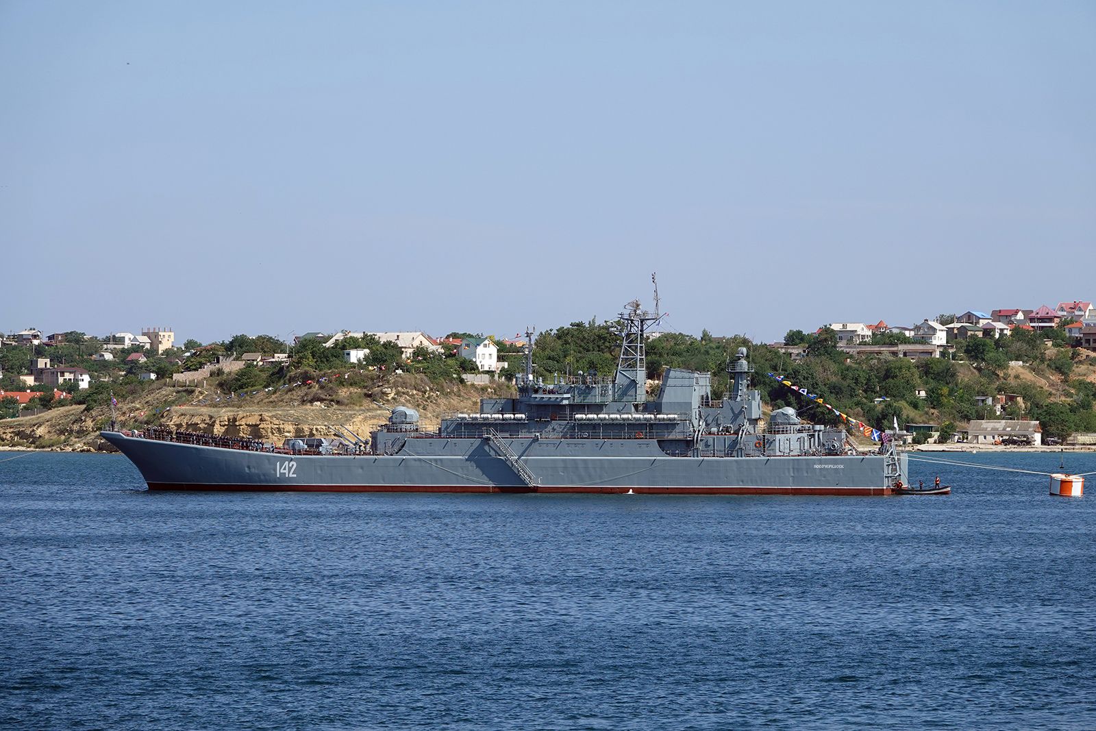 Russia confirms Black Sea warship damage