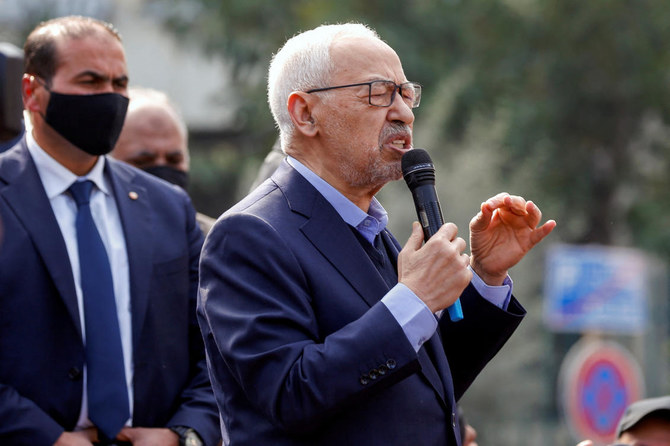 Tunisian opposition leader Rached Ghannouchi gets 3 years