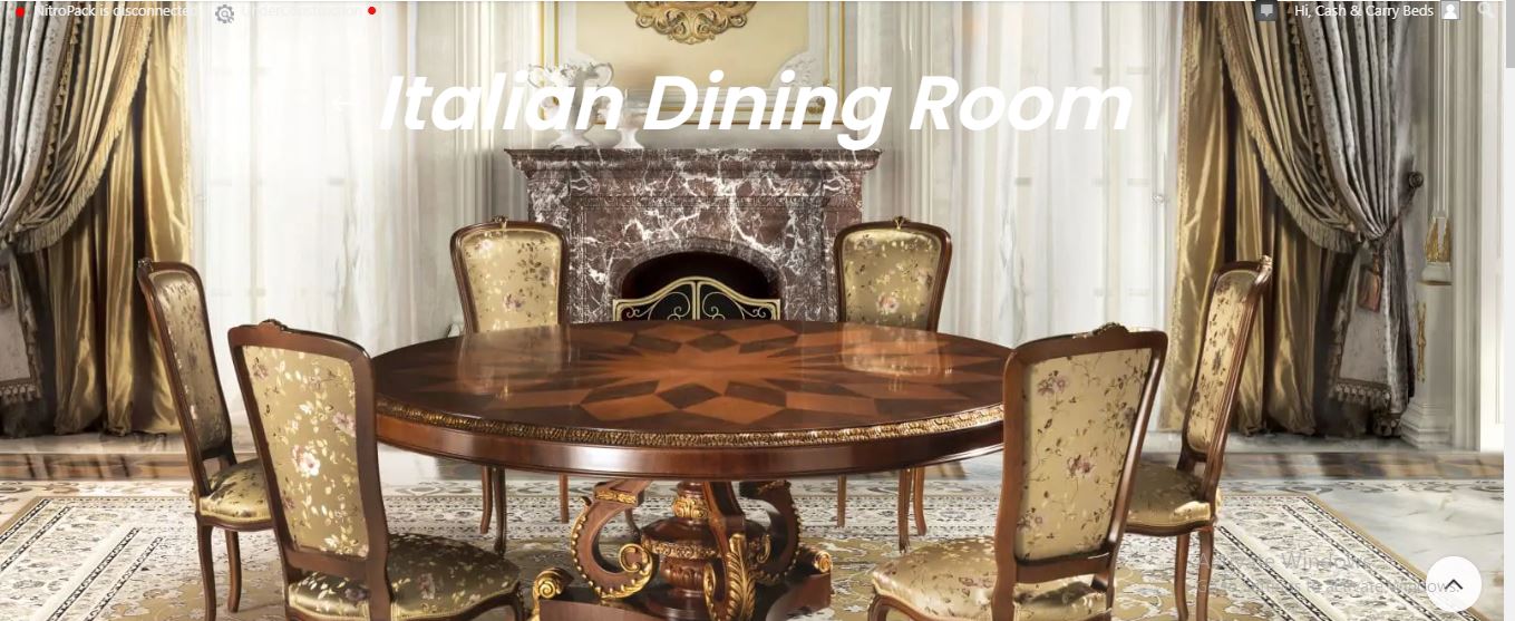 italian dining room
