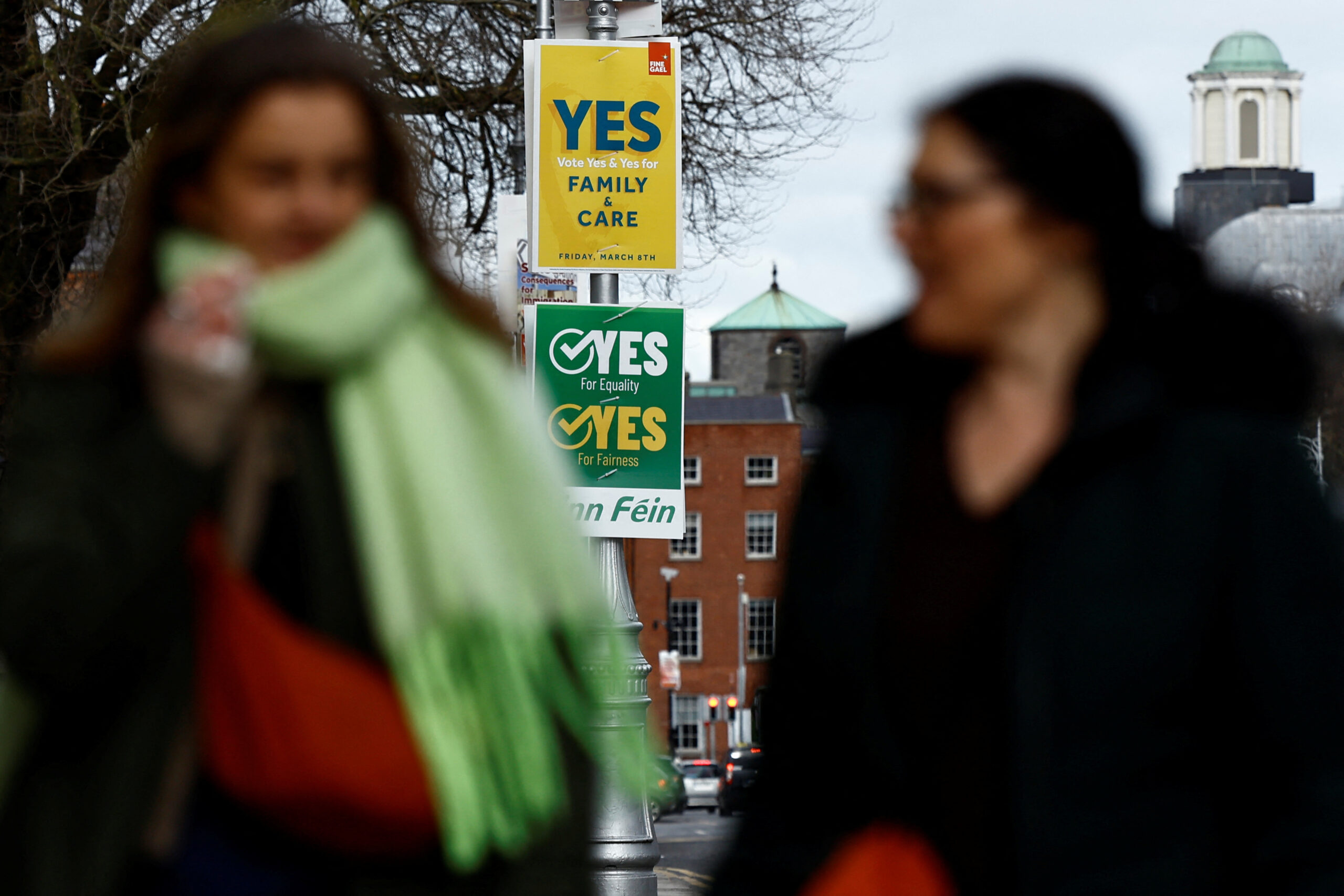 Ireland holds referendums on women’s role, family makeup
